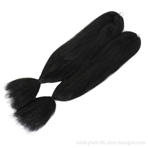 cheap price synthetic braiding hair pp fiber perm yaki braiding hair